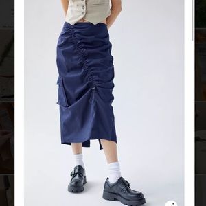 Motel Encore Cargo Midi Skirt